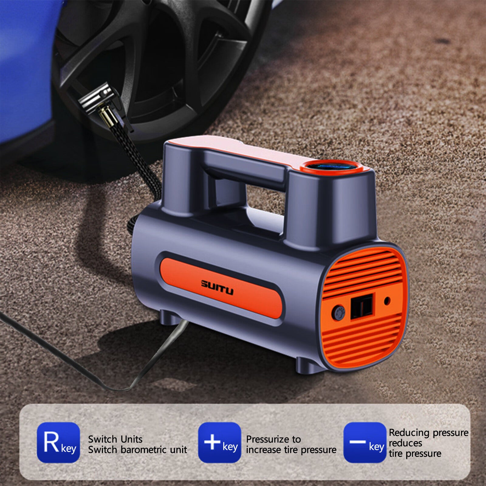 Portable Tire Inflator