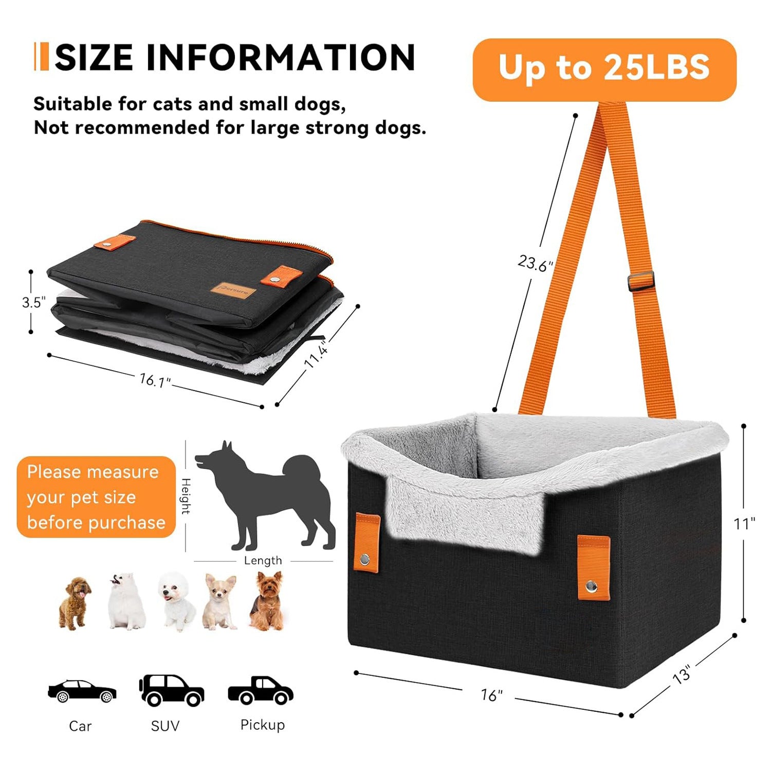 Pet Booster Car Seat